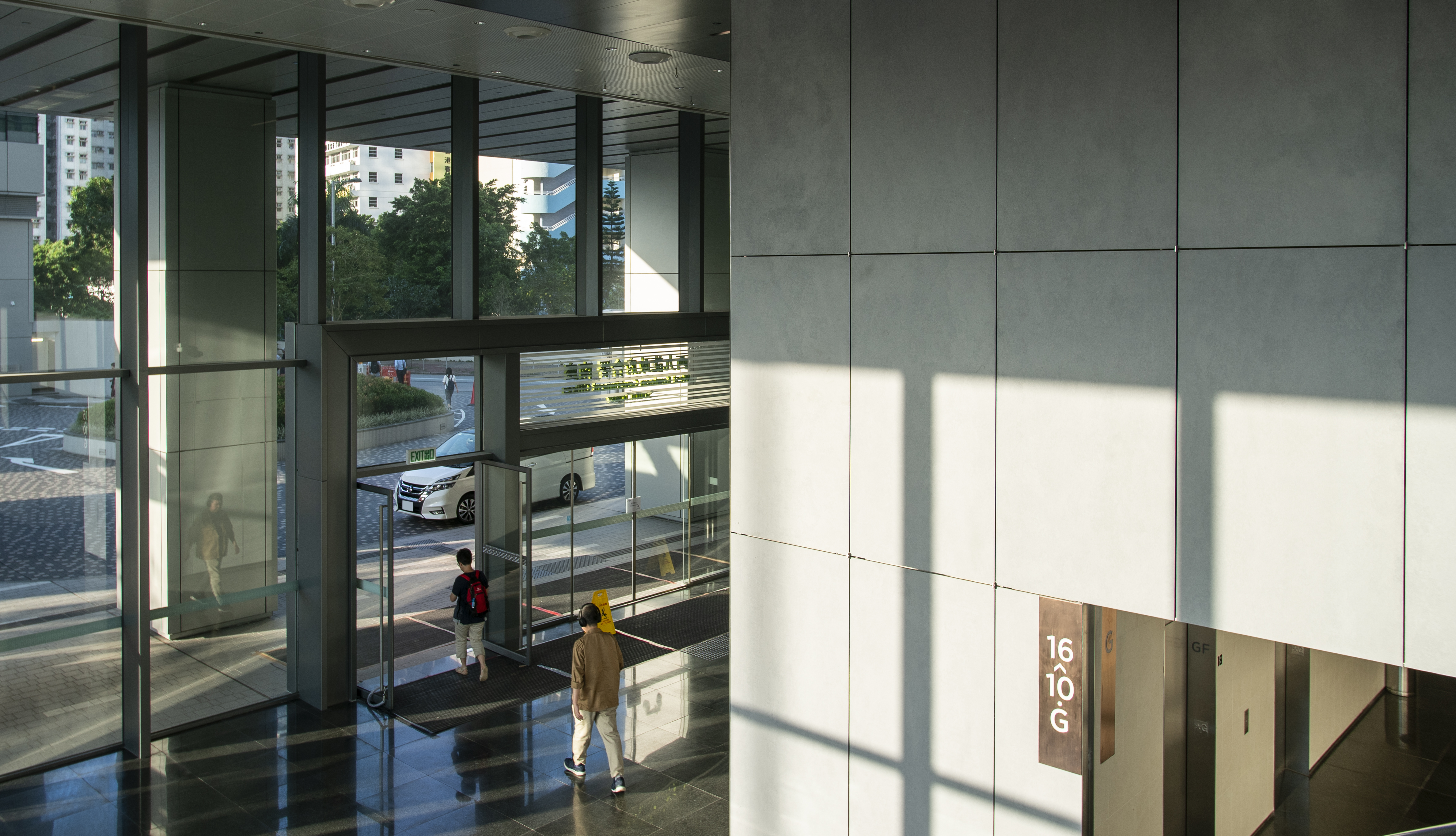 View from South Tower Lobby